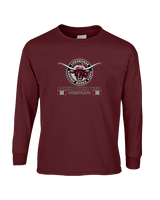 Rancho Buena Vista HS Wrestling Stacked - Cotton Longsleeve
