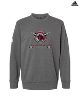 Rancho Buena Vista HS Wrestling Stacked - Mens Adidas Crewneck