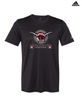 Rancho Buena Vista HS Wrestling Stacked - Mens Adidas Performance Shirt