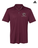 Rancho Buena Vista HS Wrestling Stacked - Mens Adidas Polo