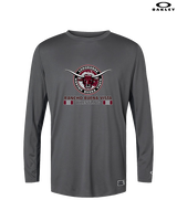 Rancho Buena Vista HS Wrestling Stacked - Mens Oakley Longsleeve