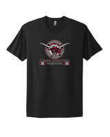 Rancho Buena Vista HS Wrestling Stacked - Mens Select Cotton T-Shirt