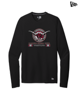 Rancho Buena Vista HS Wrestling Stacked - New Era Performance Long Sleeve