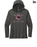 Rancho Buena Vista HS Wrestling Stacked - New Era Tri-Blend Hoodie