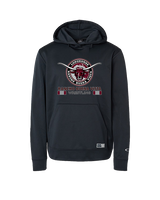 Rancho Buena Vista HS Wrestling Stacked - Oakley Performance Hoodie