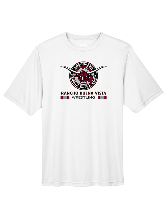 Rancho Buena Vista HS Wrestling Stacked - Performance Shirt