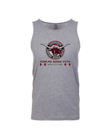 Rancho Buena Vista HS Wrestling Stacked - Tank Top