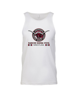 Rancho Buena Vista HS Wrestling Stacked - Tank Top