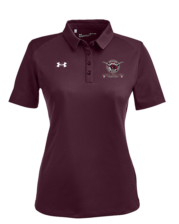 Rancho Buena Vista HS Wrestling Stacked - Under Armour Ladies Tech Polo