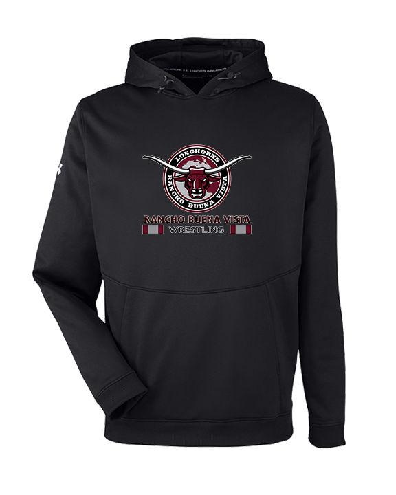 Rancho Buena Vista HS Wrestling Stacked - Under Armour Mens Storm Fleece