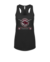 Rancho Buena Vista HS Wrestling Stacked - Womens Tank Top