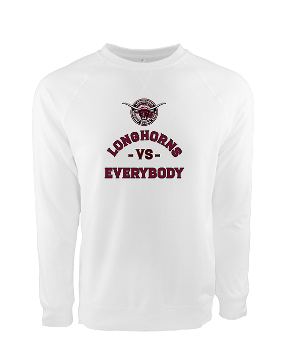 Rancho Buena Vista HS Wrestling Vs Everybody - Crewneck Sweatshirt