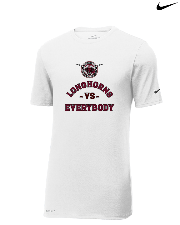 Rancho Buena Vista HS Wrestling Vs Everybody - Mens Nike Cotton Poly Tee