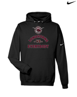 Rancho Buena Vista HS Wrestling Vs Everybody - Nike Club Fleece Hoodie