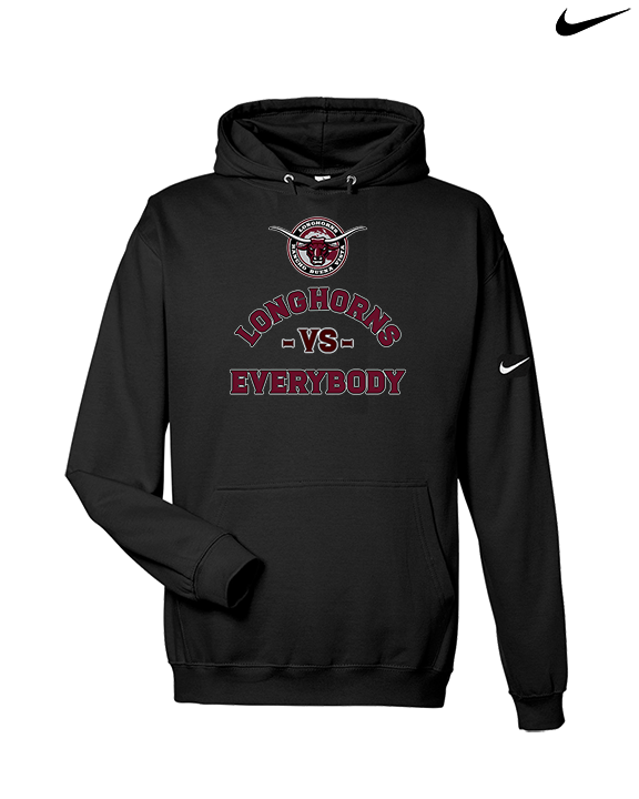 Rancho Buena Vista HS Wrestling Vs Everybody - Nike Club Fleece Hoodie
