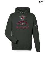 Rancho Buena Vista HS Wrestling Vs Everybody - Nike Club Fleece Hoodie