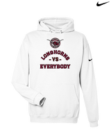 Rancho Buena Vista HS Wrestling Vs Everybody - Nike Club Fleece Hoodie