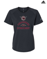 Rancho Buena Vista HS Wrestling Vs Everybody - Womens Adidas Performance Shirt