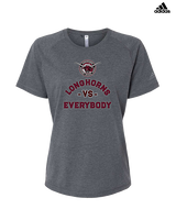 Rancho Buena Vista HS Wrestling Vs Everybody - Womens Adidas Performance Shirt