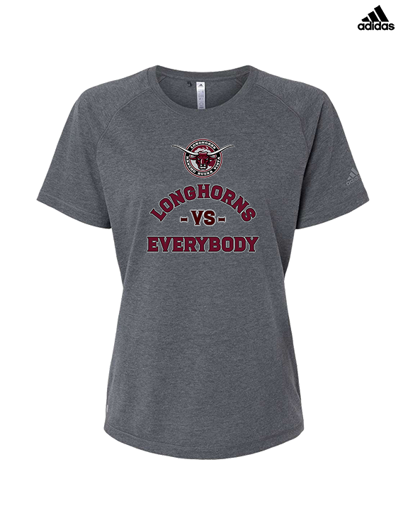 Rancho Buena Vista HS Wrestling Vs Everybody - Womens Adidas Performance Shirt
