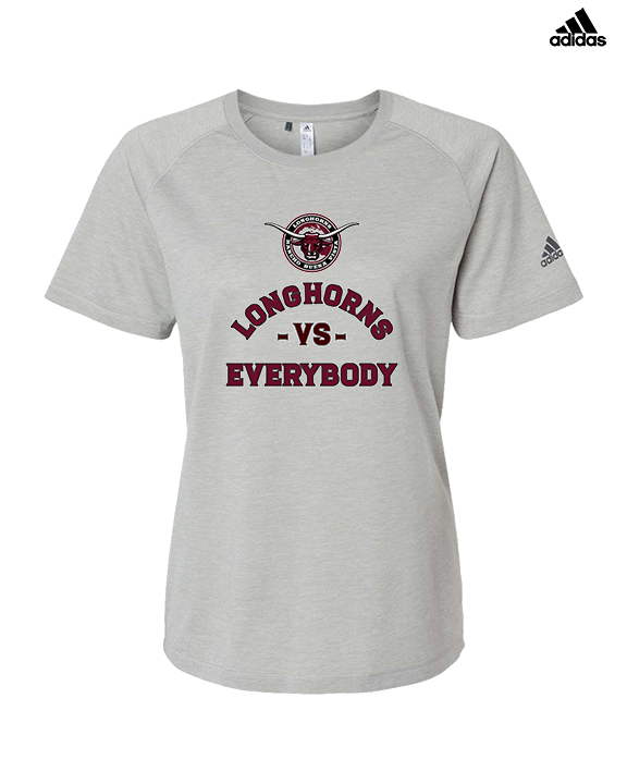 Rancho Buena Vista HS Wrestling Vs Everybody - Womens Adidas Performance Shirt