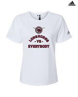 Rancho Buena Vista HS Wrestling Vs Everybody - Womens Adidas Performance Shirt