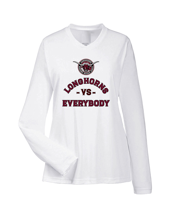 Rancho Buena Vista HS Wrestling Vs Everybody - Womens Performance Longsleeve