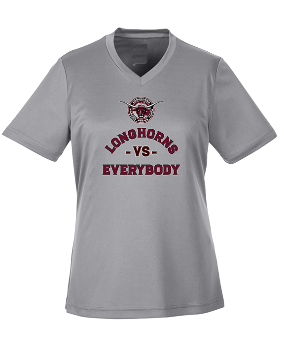 Rancho Buena Vista HS Wrestling Vs Everybody - Womens Performance Shirt