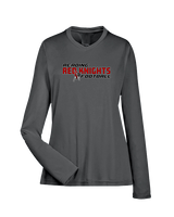 Reading HS Football Bold v2 - Womens Performance Longsleeve