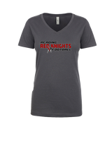 Reading HS Football Bold v2 - Womens Vneck