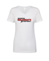 Reading HS Football Bold v2 - Womens Vneck