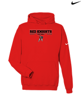 Reading HS Football Border v2 - Nike Club Fleece Hoodie