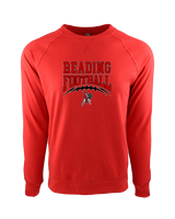 Reading HS Football School Football v2 - Crewneck Sweatshirt