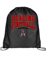 Reading HS Football School Football v2 - Drawstring Bag
