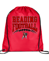 Reading HS Football School Football v2 - Drawstring Bag