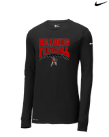 Reading HS Football School Football v2 - Mens Nike Longsleeve