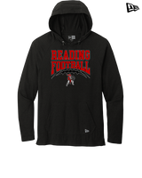 Reading HS Football School Football v2 - New Era Tri-Blend Hoodie