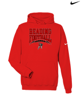 Reading HS Football School Football v2 - Nike Club Fleece Hoodie