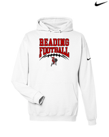 Reading HS Football School Football v2 - Nike Club Fleece Hoodie