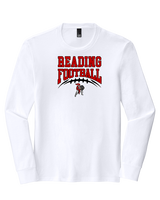 Reading HS Football School Football v2 - Tri-Blend Long Sleeve
