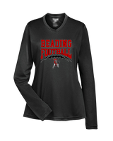 Reading HS Football School Football v2 - Womens Performance Longsleeve