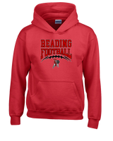 Reading HS Football School Football v2 - Youth Hoodie