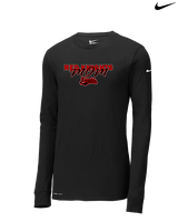 Reading HS Football Mom v2 - Mens Nike Longsleeve