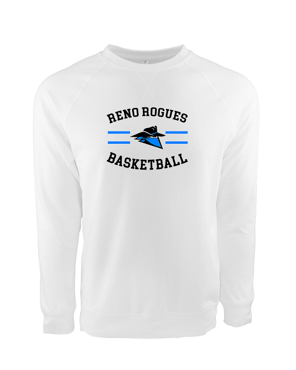Reno Rogues Basketball Curve - Crewneck Sweatshirt