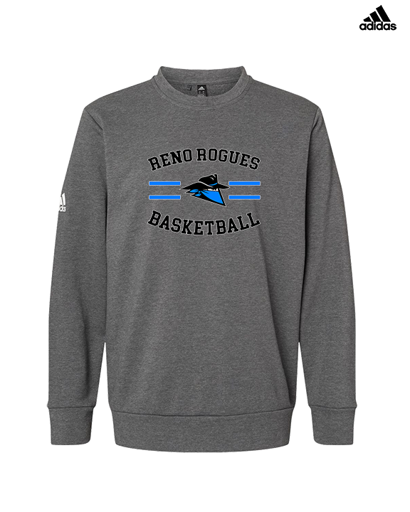 Reno Rogues Basketball Curve - Mens Adidas Crewneck