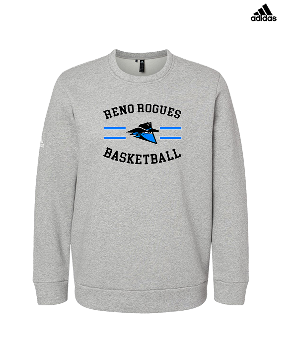 Reno Rogues Basketball Curve - Mens Adidas Crewneck