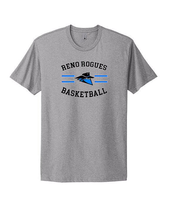 Reno Rogues Basketball Curve - Mens Select Cotton T-Shirt