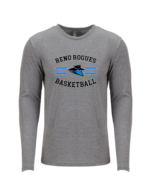 Reno Rogues Basketball Curve - Tri-Blend Long Sleeve