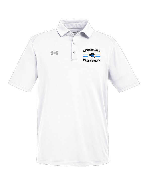 Reno Rogues Basketball Curve - Under Armour Mens Tech Polo