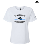 Reno Rogues Basketball Curve - Womens Adidas Performance Shirt